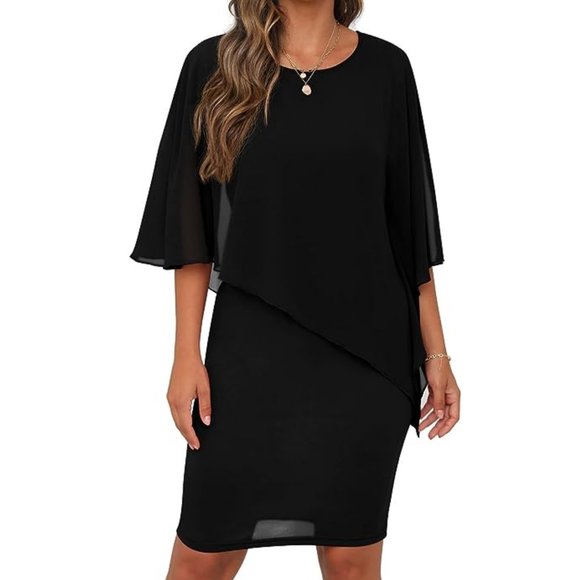 Chiffon Layered Dress XL *NWT* - Picture 2 of 6